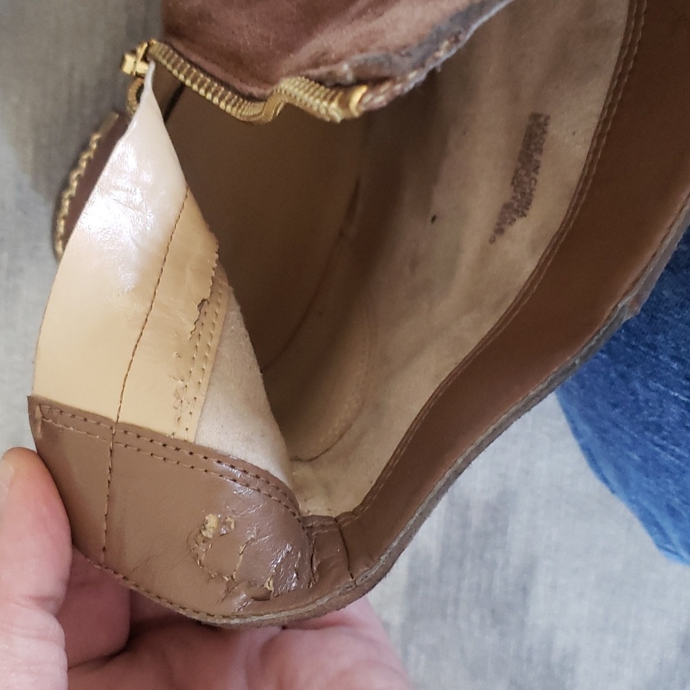 Michael Kors Brown suede booties size 5.5 - Picture 9 of 14